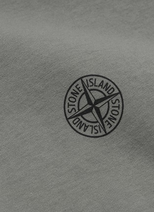  - STONE ISLAND - Logo print T-shirt