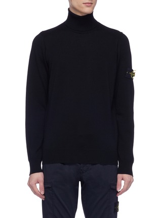 Main View - Click To Enlarge - STONE ISLAND - Turtleneck sweater