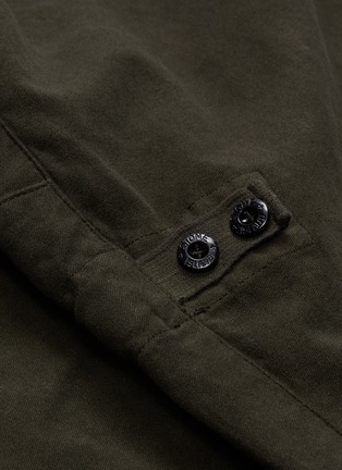  - STONE ISLAND - Knee epaulette twill jogging pants