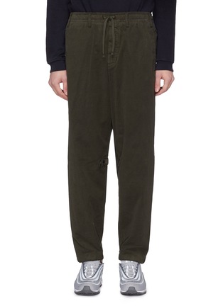 Main View - Click To Enlarge - STONE ISLAND - Knee epaulette twill jogging pants