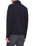 Back View - Click To Enlarge - STONE ISLAND - PrimaLoft® padded Soft Shell-R shirt jacket