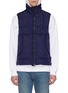 Main View - Click To Enlarge - STONE ISLAND - Crinkle Reps nylon down puffer vest