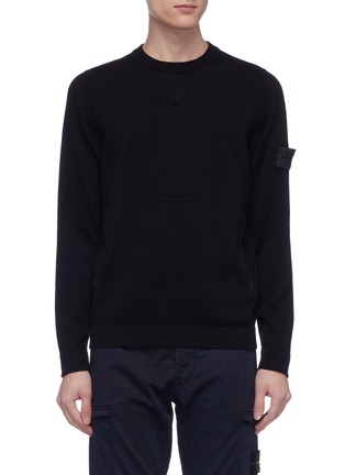 Main View - Click To Enlarge - STONE ISLAND - Patch pocket sweater