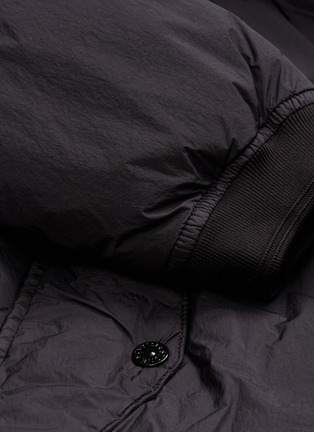  - STONE ISLAND - Retractable hood down puffer jacket