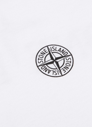  - STONE ISLAND - Logo print T-shirt