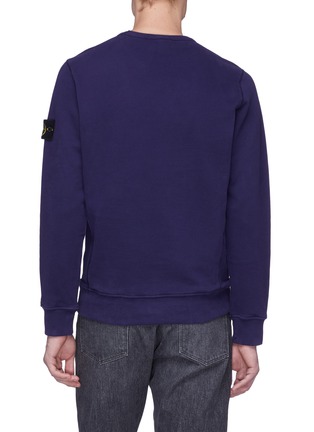 Back View - Click To Enlarge - STONE ISLAND - Chest pocket sweatshirt
