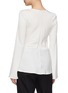 Back View - Click To Enlarge - ELLERY - 'Arshile' bell sleeve cowl neck top