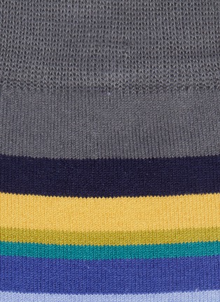 Detail View - Click To Enlarge - PAUL SMITH - 'Grande Stripe' socks