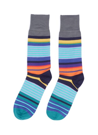 Main View - Click To Enlarge - PAUL SMITH - 'Grande Stripe' socks