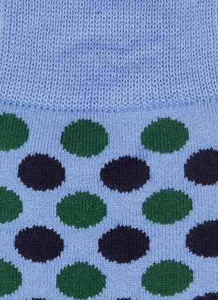 Detail View - Click To Enlarge - PAUL SMITH - Spot intarsia socks