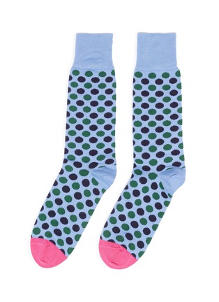 Main View - Click To Enlarge - PAUL SMITH - Spot intarsia socks
