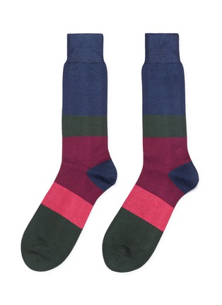 Main View - Click To Enlarge - PAUL SMITH - 'Marcey' colourblock socks