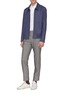 Figure View - Click To Enlarge - PAUL SMITH - Gingham check wool shirt jacket