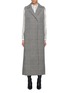 Main View - Click To Enlarge - GABRIELA HEARST - 'Antonio' tweed back houndstooth check plaid sleeveless coat