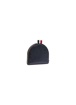 Figure View - Click To Enlarge - THOM BROWNE  - Pebble grain leather coin purse