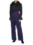 Figure View - Click To Enlarge - MARC JACOBS - Ruffle collar flared cuff shirt