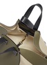 Detail View - Click To Enlarge - LOEWE - 'Hammock' medium colourblocked leather bag