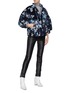Figure View - Click To Enlarge - 73052 - 'Taking Back Sunday' floral print quilted jacket