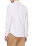 Back View - Click To Enlarge - PS PAUL SMITH - Stripe cuff underlay shirt