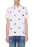 Main View - Click To Enlarge - PS PAUL SMITH - 'Scribble Dot' print organic cotton T-shirt
