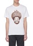Main View - Click To Enlarge - NANAMICA - Slogan sketch portrait print COOLMAX® T-shirt
