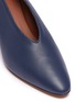 Detail View - Click To Enlarge - GRAY MATTERS - 'Diamante' geometric heel choked-up leather pumps