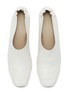 Detail View - Click To Enlarge - GRAY MATTERS - 'Micol' choked-up leather pumps