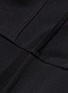  - MATICEVSKI - 'Shadowed' convertible belted asymmetric shoulder zip coat gown