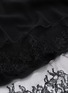  - NEIL BARRETT - Chantilly lace trim crepe dress