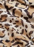 Detail View - Click To Enlarge - PETAR PETROV - 'Dreya' tie neck ruffle drape leopard print dress