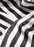 Detail View - Click To Enlarge - PETAR PETROV - 'Duscha' sash tie neck drape stripe silk dress