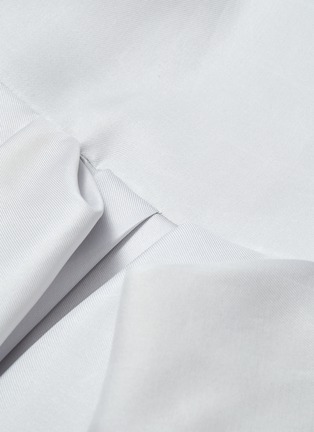 Detail View - Click To Enlarge - ROKSANDA - 'Opale' puff sleeve pleated silk dress