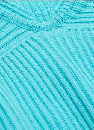  - ROSETTA GETTY - Cashmere rib knit turtleneck sweater