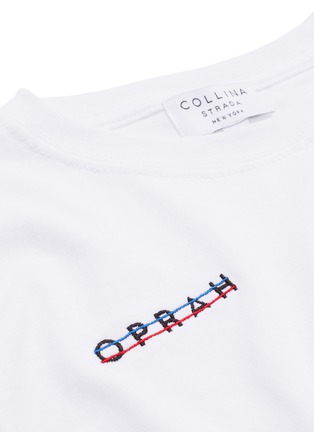  - COLLINA STRADA - 'Oprah 2020' slogan embroidered T-shirt