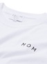  - COLLINA STRADA - 'Call Mom' slogan embroidered T-shirt