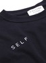  - COLLINA STRADA - 'Self Love' slogan embroidered T-shirt