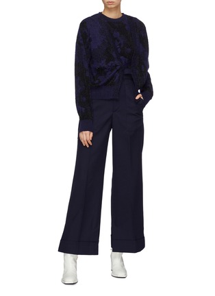 Figure View - Click To Enlarge - TOGA ARCHIVES - Wool wide leg pants