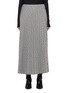 Main View - Click To Enlarge - TOME - Pleated houndstooth check plaid wrap skirt