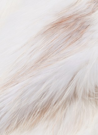 - YVES SALOMON - Stripe fox fur long gilet