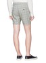 Back View - Click To Enlarge - TOPMAN - Tartan plaid pleated shorts