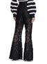 Back View - Click To Enlarge - SELF-PORTRAIT - Guipure lace flared pants