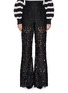 Main View - Click To Enlarge - SELF-PORTRAIT - Guipure lace flared pants