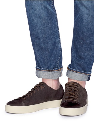 Figure View - Click To Enlarge - VINCE - 'Copeland' suede sneakers