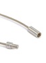 Detail View - Click To Enlarge - LE GRAMME - 'Le 7 Grammes' brushed sterling silver cable bracelet