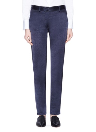 Main View - Click To Enlarge - THEORY - Sateen boyfriend pants