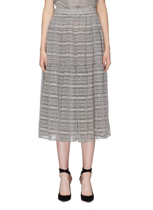 Main View - Click To Enlarge - CO - Stripe tiered skirt