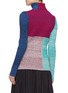 Back View - Click To Enlarge - 3.1 PHILLIP LIM - Colourblock patchwork rib knit turtleneck sweater