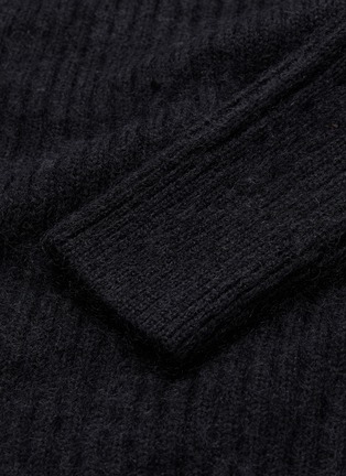  - 3.1 PHILLIP LIM - Oversized brushed rib knit turtleneck sweater