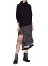 Figure View - Click To Enlarge - 3.1 PHILLIP LIM - Oversized brushed rib knit turtleneck sweater
