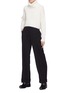 Figure View - Click To Enlarge - 3.1 PHILLIP LIM - Buckled back virgin wool suiting pants